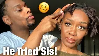 Husband Does My Dreadlocks