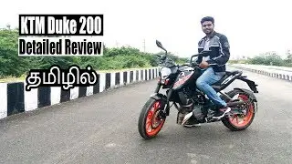 2019 KTM Duke 200 ABS Complete Review in Tamil | Riding and handling | B4Choose