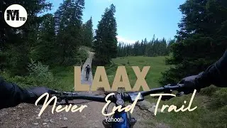Mountainbike: Nonstop den Never End Trail in Laax!