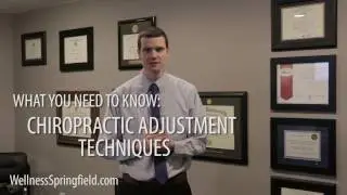 Springfield IL Chiropractic Adjustment Techniques