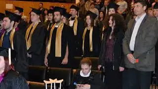 Връчване на дипломите на абсолвенти на ФМИ - випуск 2018