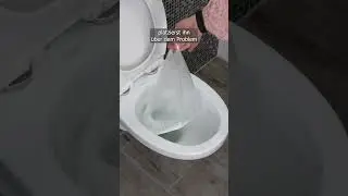 Verstopfte Toilette? Dieser Trick mit einem Wasserbeutel wirkt Wunder!