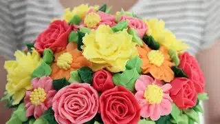 Pretty Cake Compilation - Piping and Flowers