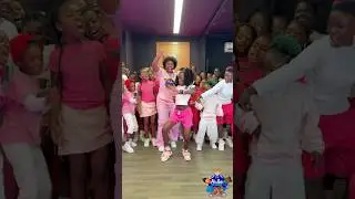 Centy Daniella at AfroStar Kids Academy Pink Master Class