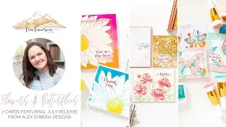 Alex Syberia Designs July Release Hop & Giveaway | Letterpress & Foiling with Press Plates