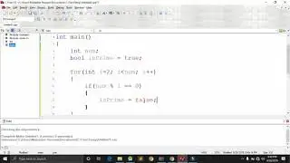 How to check a number is prime or composite in C++