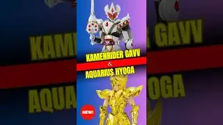 New figures from Shfiguarts, James rider GAVV Caking Form & Aquariushyoga #shf #shorts