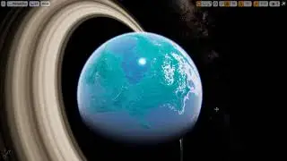 EXOSKY | Terrestrial Planet Test | Fully Procedural Universe