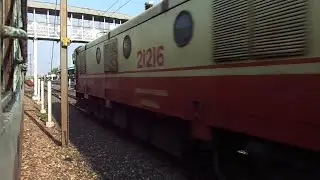 Mumbai LTT - Bhubaneswar SF Express Overtakes My Mumbai LTT - Shalimar Express At Tirora