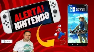 Como jogar Nintendo Switch no seu celular de GRA&Ccedil;A!!!