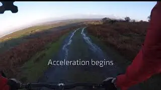 When riding looks like sky diving...at least on the GoPro | Mountain bike Gower