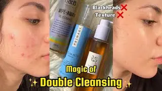 What is DOUBLE CLEANSING? Start Oil Cleansing NOW!!! ✨