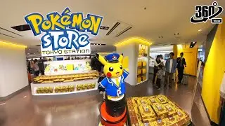 Visiting the Pokémon Store Tokyo Station | 360 Video