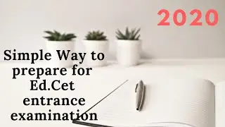 How to Prepare for Edcet Entrance Exam #edcet #edcetmaths