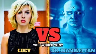 Lucy at 100% Brain Power vs Dr. Manhattan &ndash; Who Reigns Supreme? | What's On Hollywood