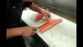 Seijisan vs. Wild Salmon at Quality Seafood