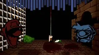 fnf power down v2 Secret History Mario cover