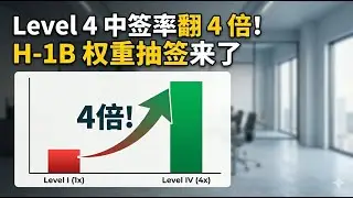 告别随机抽签？H-1B 权重抽签新规深度解析：工资等级如何决定中签概率！