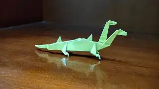 Origami Two Headed Dragon - How To Fold A Paper Two Headed Dragon