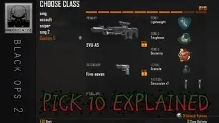 Call of Duty Black Ops 2 &mdash; Pick 10: объяснение