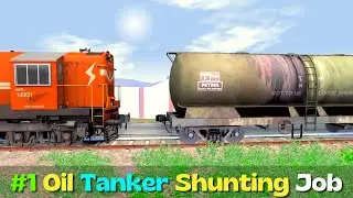 Indian Oil Tanker Train Shunting In Indian Train Game||Indian Train Simulator||Indian Train Driver