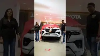DELIVERY OF DREAM CAR TOYOTA FORTUNER ✅️💯 #fortuner #shorts #fortunerlover #dreamcar #automobile