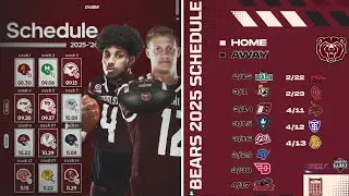 2025 Missouri State Bears Football Schedule | Full Season Breakdown & Top Matchups
