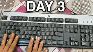 DAY 3 | LEARN ENGLISH TYPING | TYPING TEST | LEARN COMPUTER TYPING