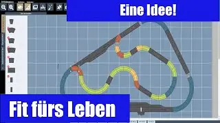 Die goldene Regel! Carrera Digital Bahn 132 / 124 Layout planen. Slotcar Oval - Eine Idee!
