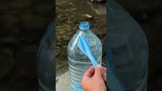 Genius Water Hack: Seal & Carry Long Distances!  #campping #survival #lifehacks