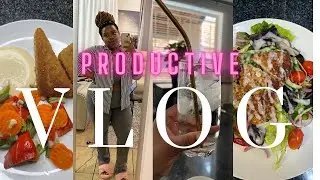 VLOG: productive days, gym, healthy meals, work from home, cleaning motivation