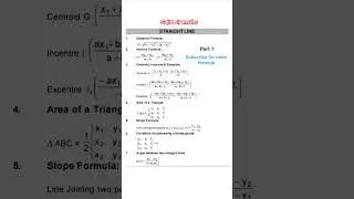 Straight line formula | Part 1 | sajid sir