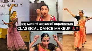 Dance Makeup Easy to Do💃💄| CLASSICAL DANCE MAKEUP TUTORIAL | Step by Step