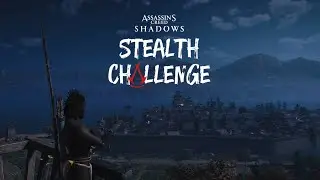Yasuke Stealth - Sakamoto Castle (Nightmare Difficulty, No HUD) | #ACShadowsStealthChallenge