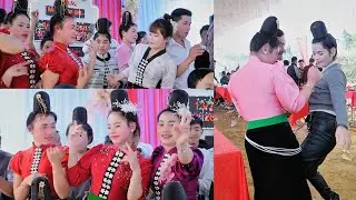 NHẠC SÀN THÁI TÂY BẮC\\\ NHẢY MỪNG LỄ TÂN GIA ĐẠI CÁT GĐ UÂN TIẾP BẢN KÉO XÃ PHỔNG LẬP CŨ THUẬN CHÂU