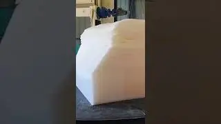 vertical foam cutting machine