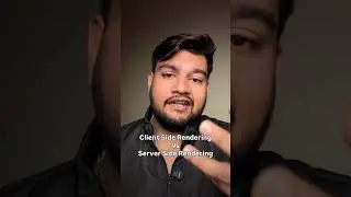 SSR vs CSR Explained in 30 Seconds 🚀 | #reactjs & #nextjs #interviewtips