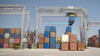 Auto-path optimizing - Smart features for yard cranes