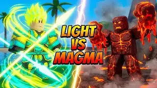 He Attacked Me While Grinding... HUGE MISTAKE! (Light vs Magma) ⚡🌋