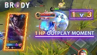 GANKED BY 3 HEROES & 1 HP UNDEAD OUTPLAY 👺| BRODY GAMEPLAY 2021 | BRODY TIPS AND TRICKS | MLBB