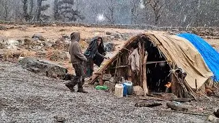 Best life in A Himalayan village during the rainyday | very hardwork | village documentary video 