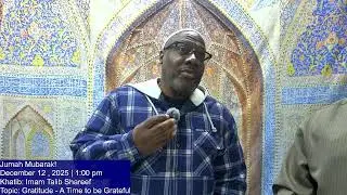 MASJID MUHAMMAD Jumah Prayer