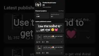 use this sound 🔥📈💯 to gain subscribers #viral #shorts
