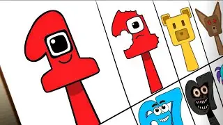Drawing Incredibox Sprunki OC- One (from Wonderland) | My SPRUNKI OC