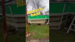 🏊&zwj;♂️ Monster Pool Removal | VanGo Junk Removal #longisland #junkremoval