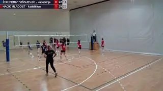 30.5.2025. PH KADETKINJE, GRUPA C, ŽOK FERIVI VIŠNJEVAC - HAOK MLADOST