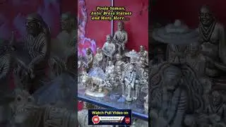 Pooja Saman, Antic Brass Statues and Many More.... #ganpatisajavat #poojasamagri #brass