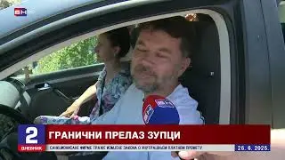 Na graničnom prelazu Zupci čeka se satima u kilometarskim kolonama