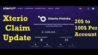 Xterio Airdrop Claim Update|| Xterio Testnet Payment 20$ to 100$ per Account