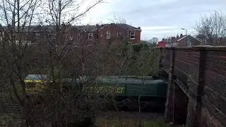 Freightliner 66420 in Edgeley, Stockport